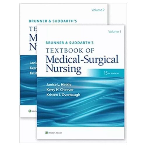 خرید کتاب پرستاری داخلی جراحی برونر و سودارث ۲۰۲۲ | Brunner & Suddarth’s Textbook of Medical-Surgical Nursing از کتابفروشی بهرتو