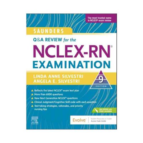 خرید SAUNDERS Q & A REVIEW FOR THE NCLEX-RN EXAMINATION 2025 (رحلی،هارد،سیاه و سفید) از کتابفروشی بهرتو