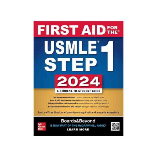 خرید First Aid for the USMLE Step 1 2024 34th Edition | فرست اید استپ وان ۲۰۲۴ از کتابفروشی بهرتو