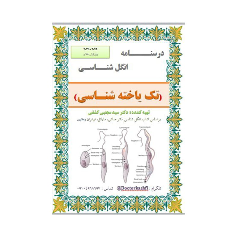 خرید کتاب جزوه انگل شناسی ( تک یاخته شناسی ) رنگی ( دکتر کشفی ) از کتابفروشی بهرتو